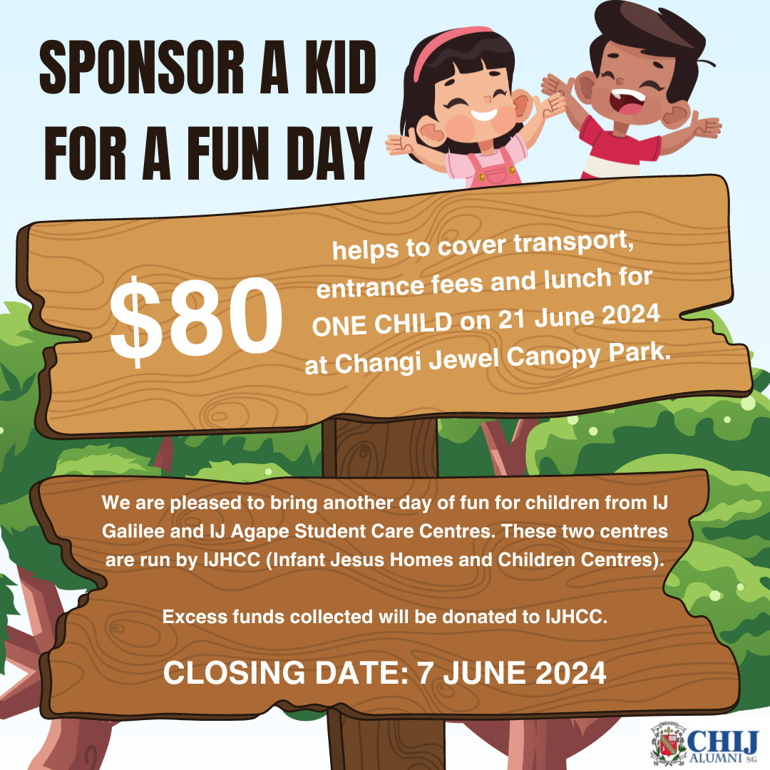 Sponsor a Kid for a Fun Day at Changi Jewel Canopy Park