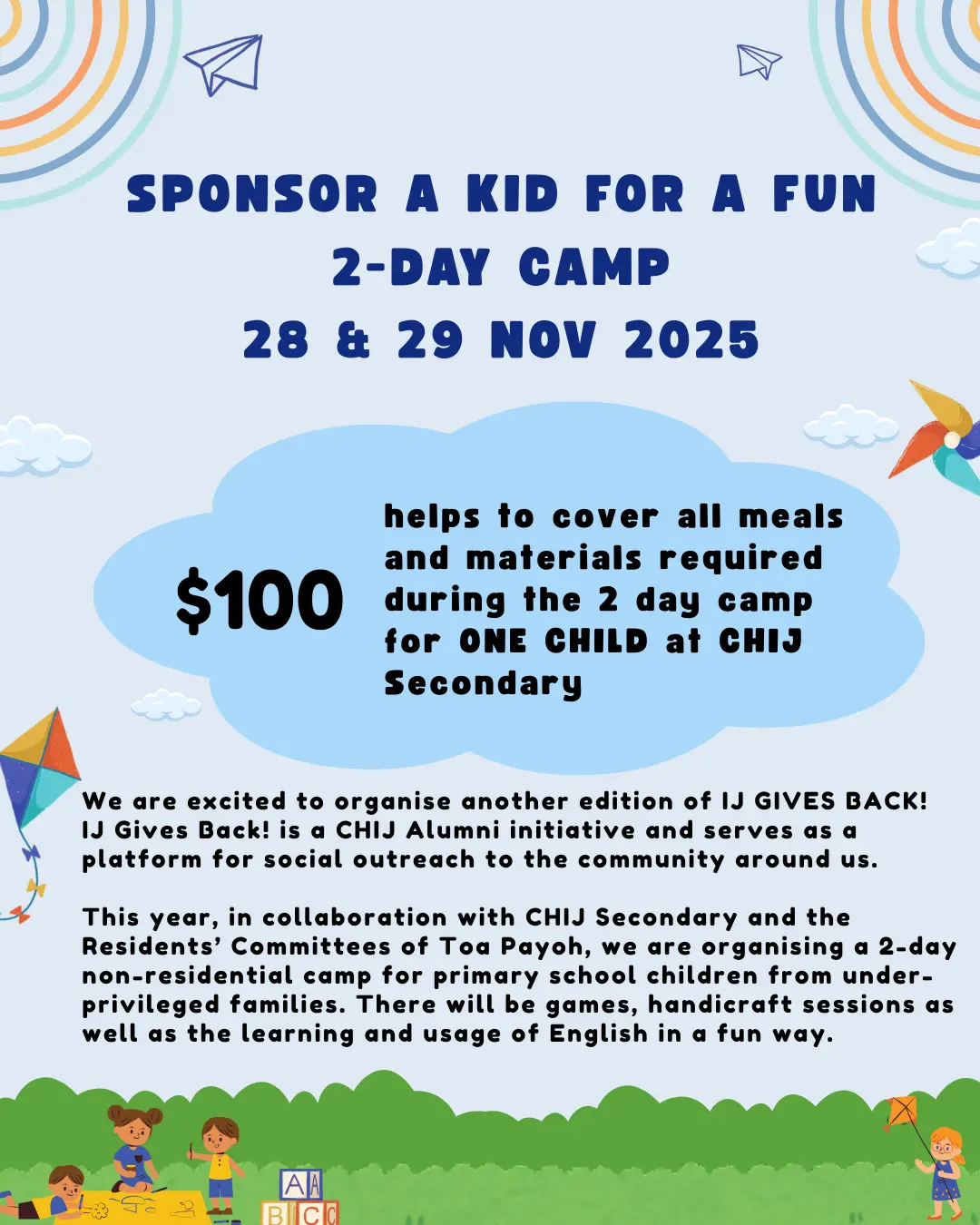 IJ Gives Back!
